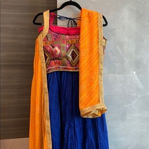 Navratri Chaniya chili Indo western